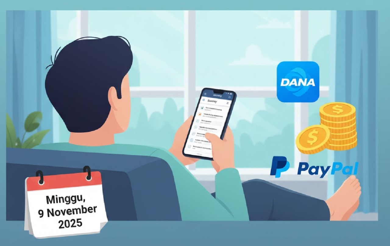 Isi Survei, Dapatkan Saldo DANA dan Dollar di Hari Minggu, 9 November 2025