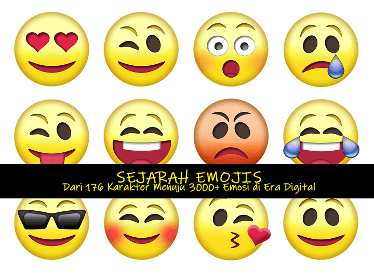 Gen-Z Wajib Tahu! Sejarah Emojis: Dari 176 Karakter Menuju 3000+ Emosi di Era Digital - Apa yang Tersembunyi?