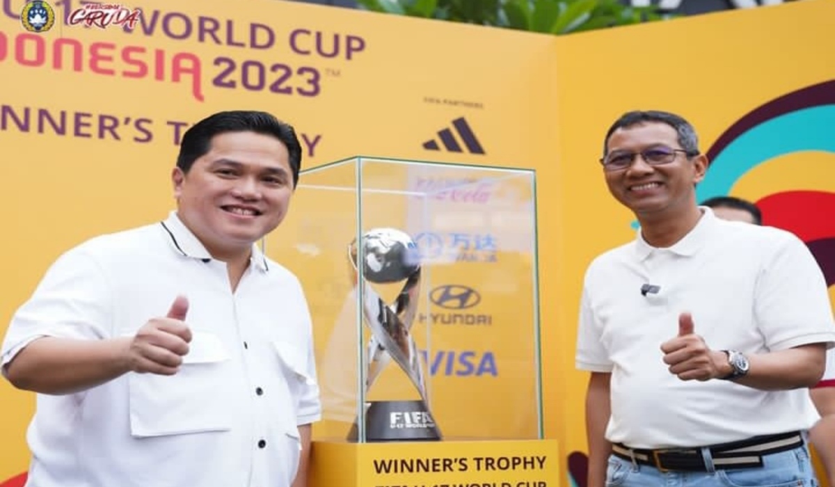 Trophy FIFA U-17 World Cup 2023 Tiba di Jakarta, Disambut Meriah! 