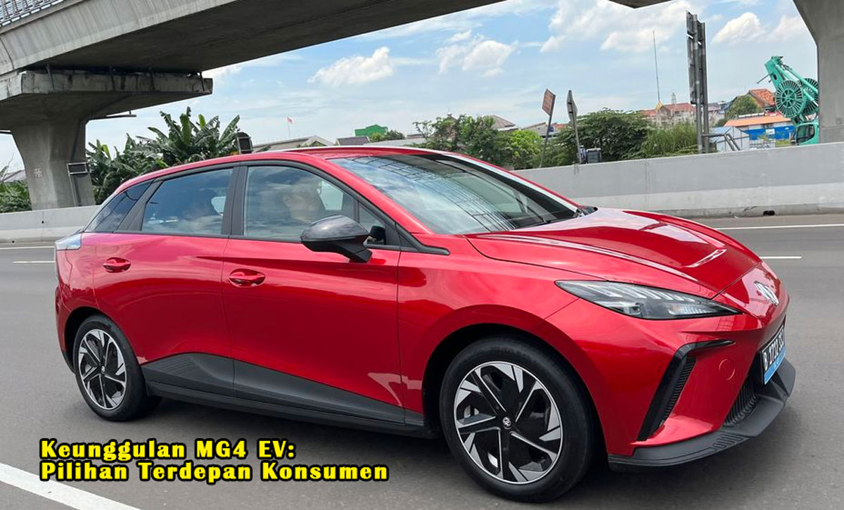 Wow! MG4 EV: Melangkah Tajam, Menggeser Pesaing Tanpa Ampun di Ranah Mobil Listrik Indonesia!