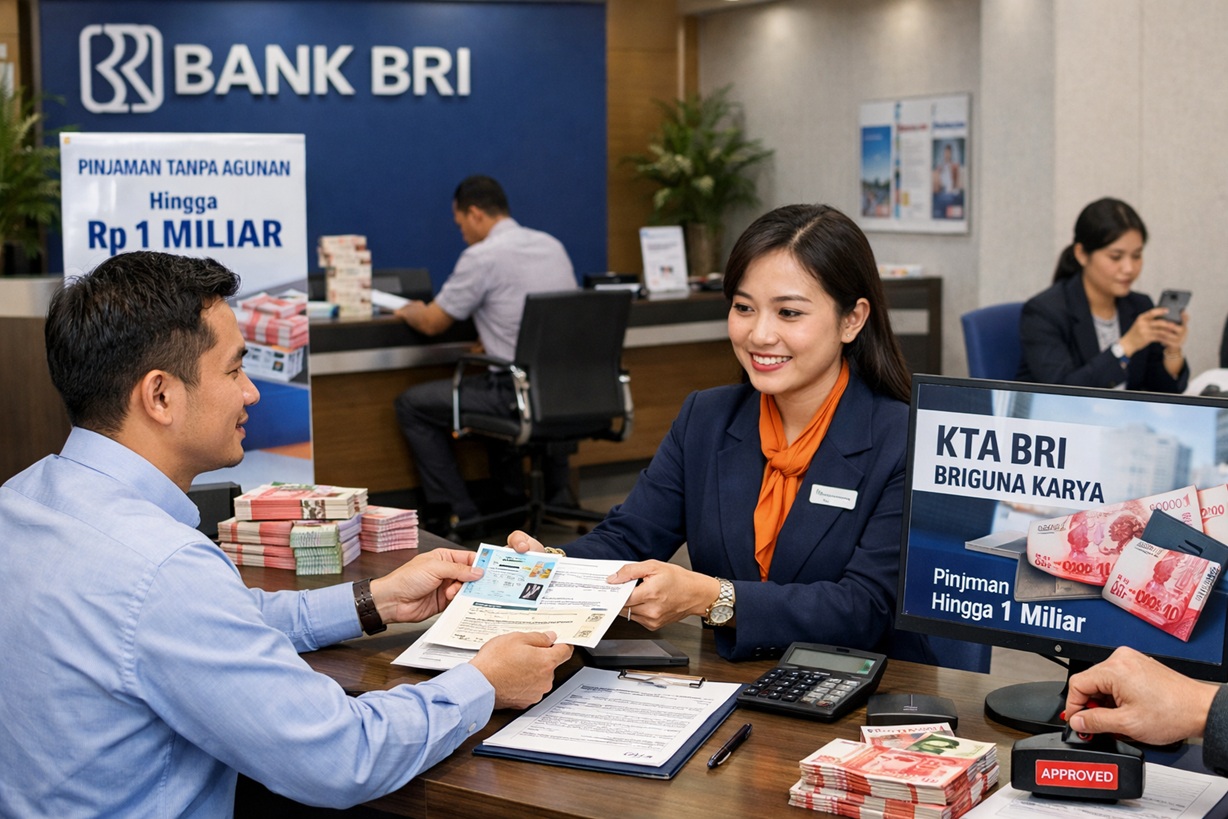 BRI Sediakan Pinjaman Tanpa Agunan Jumbo, Ini Skema Briguna Karya