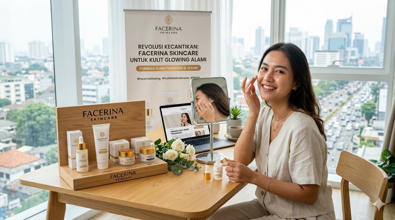 Bosan Wajah Kusam? Facerina Datang Bawa Solusi Kulit Glowing Instan!