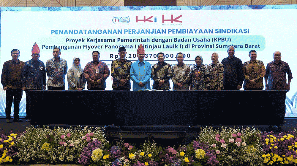 BRI Gaspol Infrastruktur! Flyover Sitinjau Lauik Dapat Suntikan Pembiayaan Sindikasi Rp2,2 Triliun