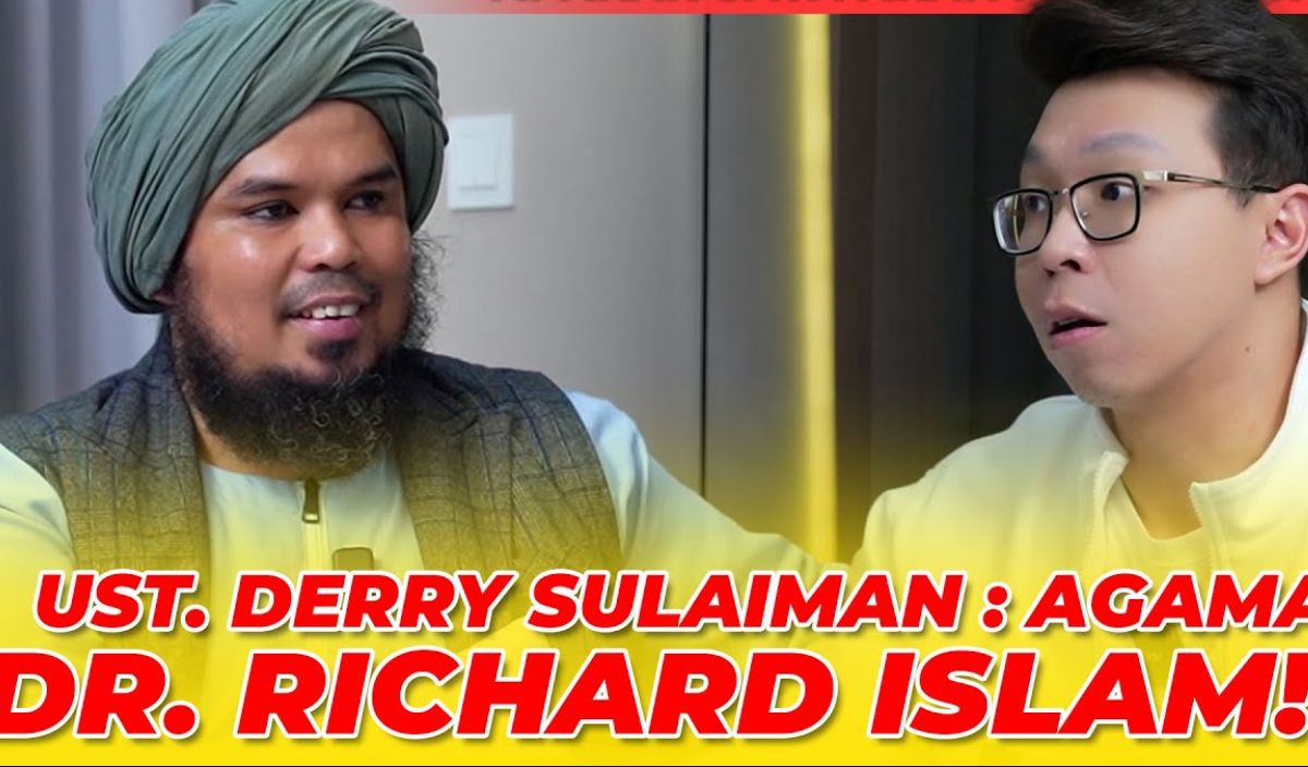 Ustaz Derry Sulaiman dan Perannya dalam Proses Mualaf Dokter Richard Lee!