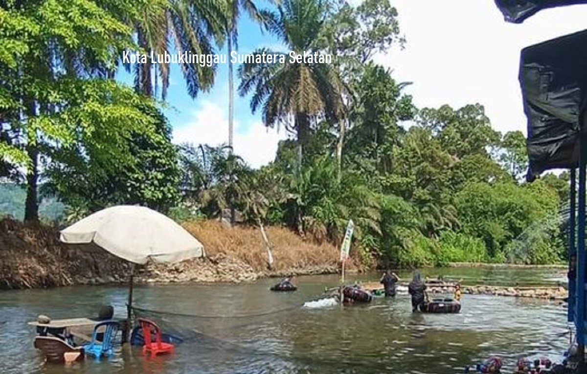 Destinasi Wisata Sungai Kaise Memukau di Kota Lubuklinggau Sumatera selatan, Suasana Tenang dan Sejuk !