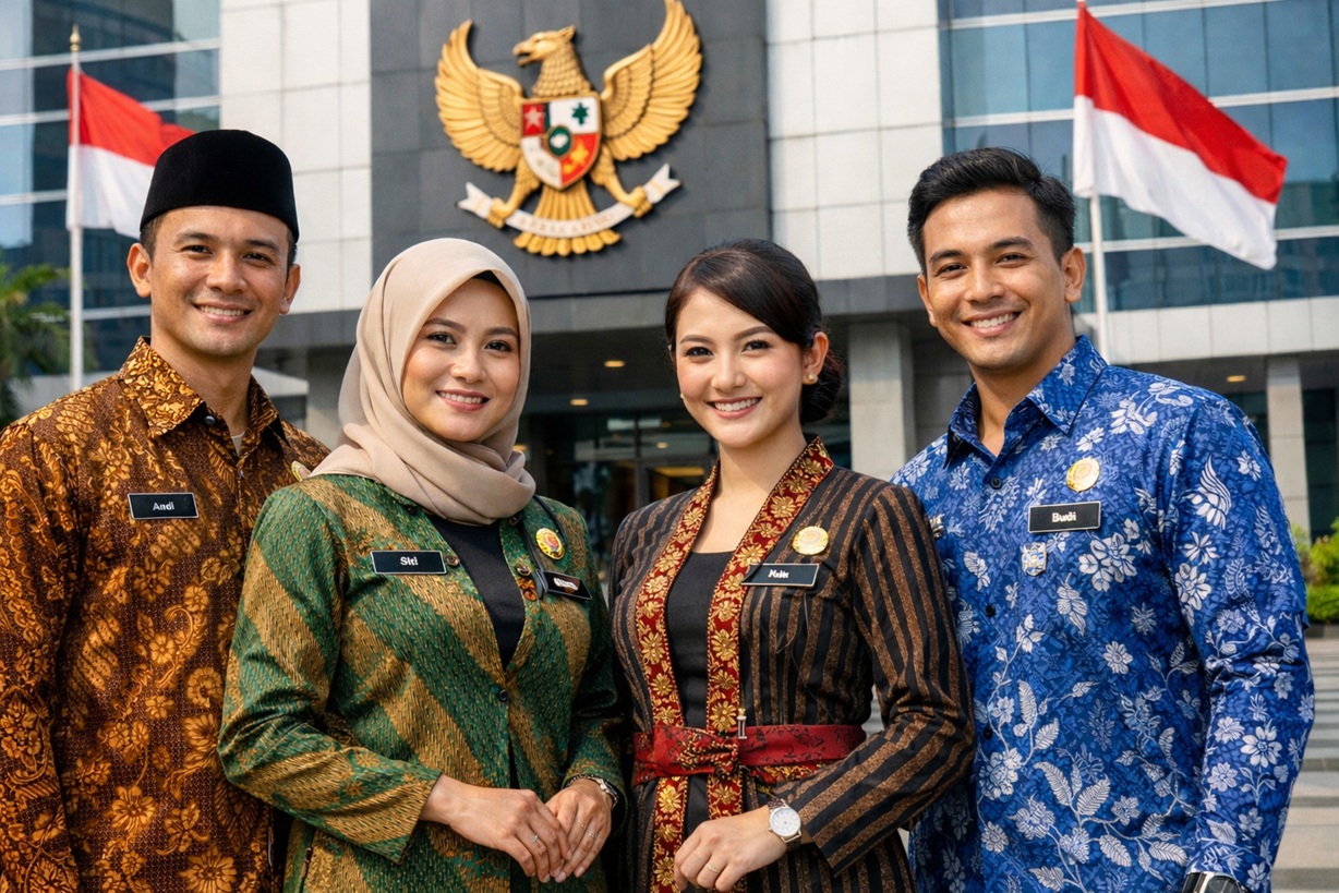 Aturan Terbaru Seragam PNS PPPK Penuh Waktu dan Paruh Waktu Hari Kamis dan Jumat