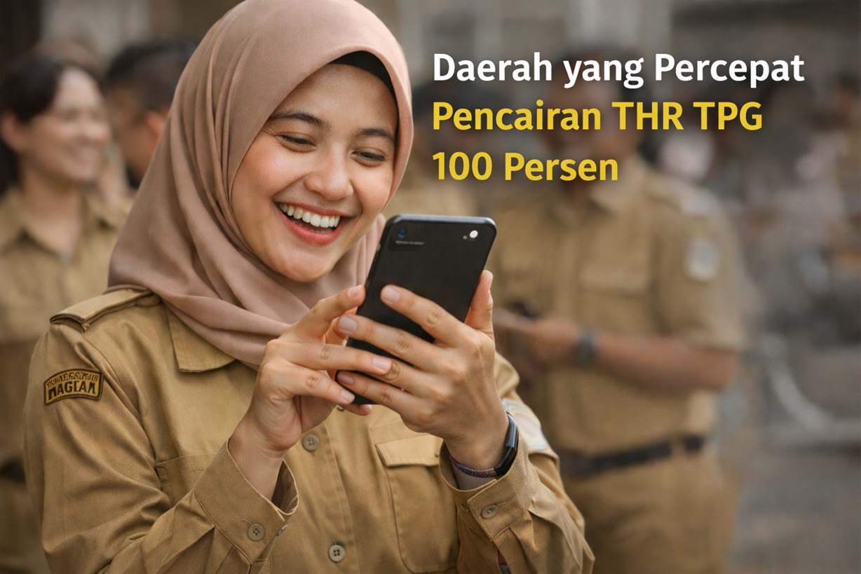 Sejumlah Daerah Percepat Pencairan THR TPG 100 Persen, Ini Daftarnya