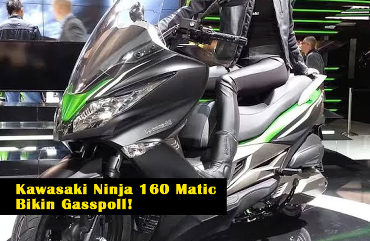 Ngegas dengan Keamanan Stylish: Intip Fitur Gokil Kawasaki Ninja 160 Matic yang Bikin Gasspoll!