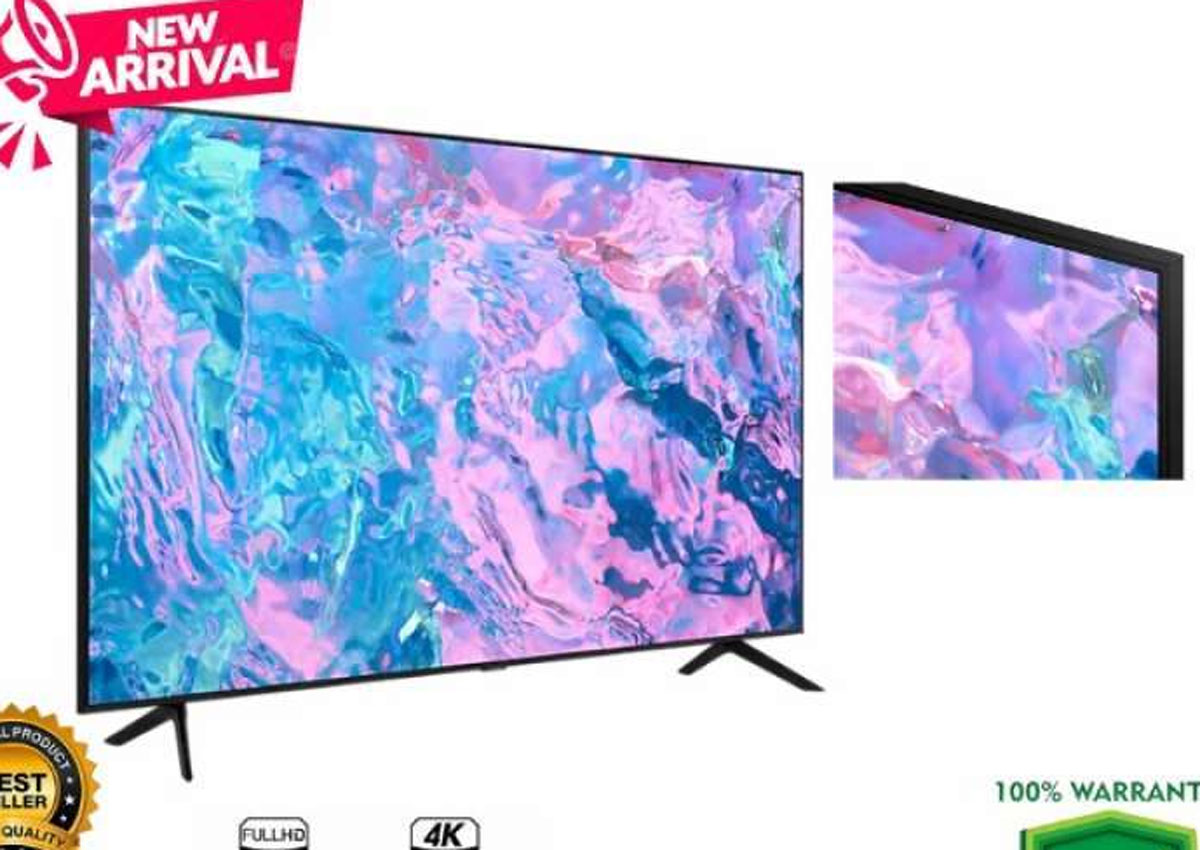 Samsung Crystal UHD CU7000 4K Smart TV: Desain Elegan dan Kualitas Gambar Menakjubkan