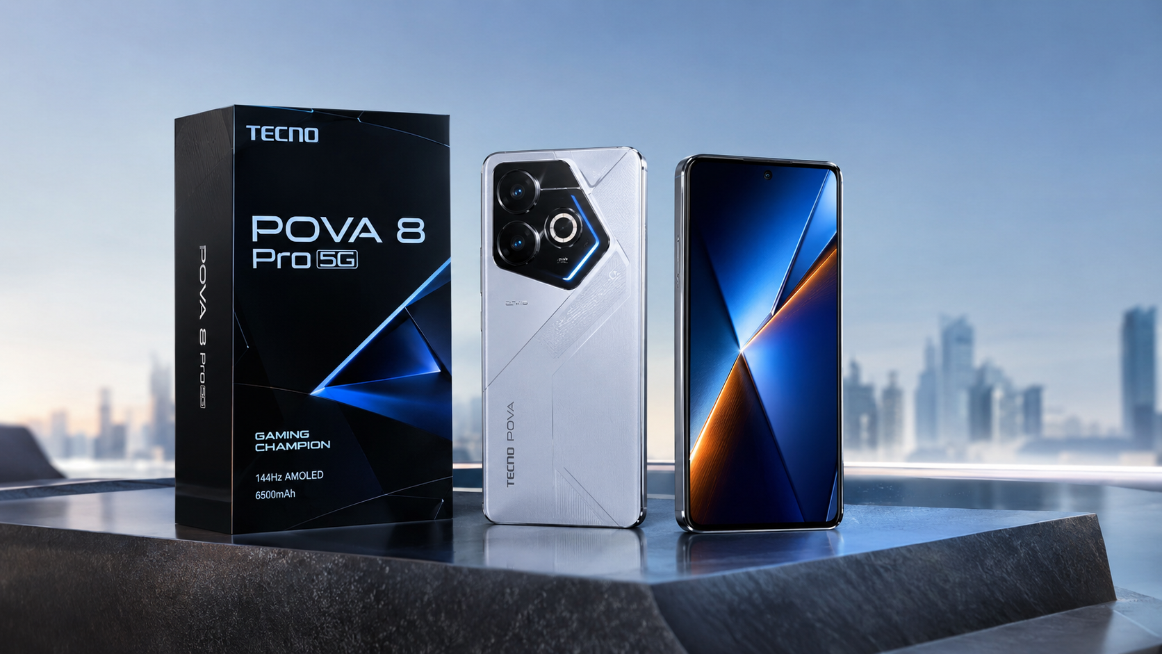 TECNO POVA 8 Pro 5G Resmi di Indonesia, Bawa AMOLED 144Hz dan Baterai 6.500 mAh.