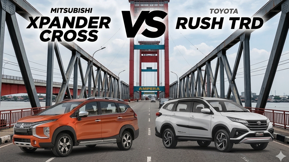 Adu Irit BBM Xpander Cross vs Toyota Rush 2026: Siapa Lebih Hemat di Kota dan Tol?