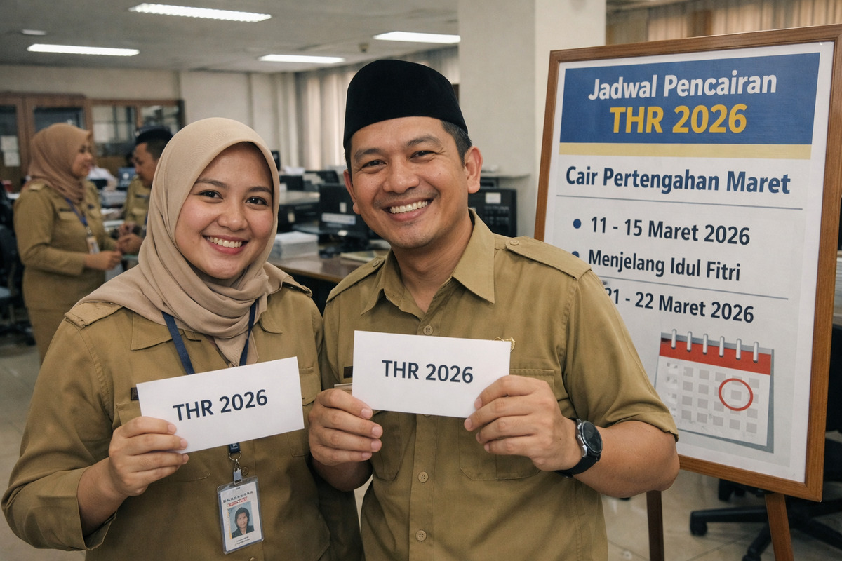 Cair Pertengahan Maret, Ini Skema Perhitungan THR PNS dan PPPK Paruh Waktu 2026