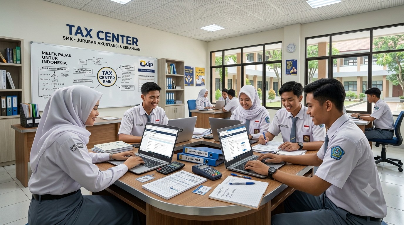 Pajak Bukan Lagi Momok: Siswa SMK Kini Mahir Hitung SPT Lewat Tax Center!