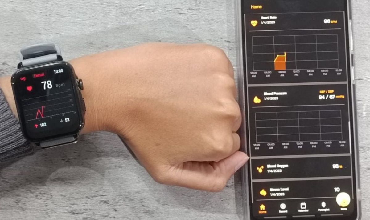 Fitur Kesehatan Lengkap untuk Pengguna Aktif: Jete Volt, Smartwatch Andalan untuk Pemantauan Kesehatan!