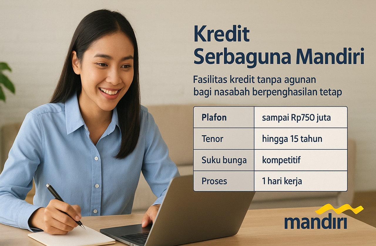 Pinjaman Tanpa Agunan Mandiri Bagi PNS dan PPPK: Proses Cepat, Cicilan Ringan, Tenor Sampai 15 Tahun