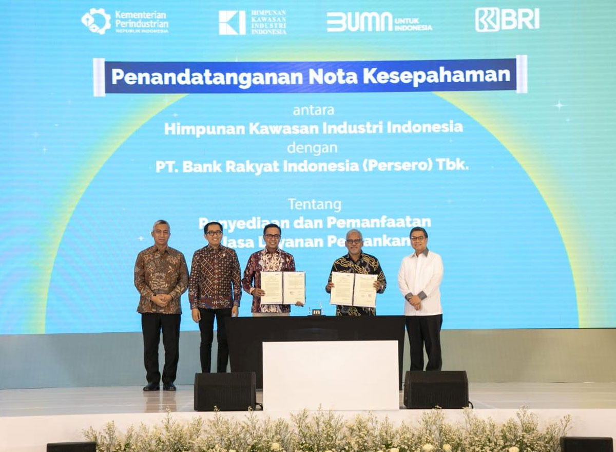 Dorong Pertumbuhan Ekonomi dan Optimalkan Kawasan Industri, BRI Jalin Kerja Sama Strategis dengan HKI