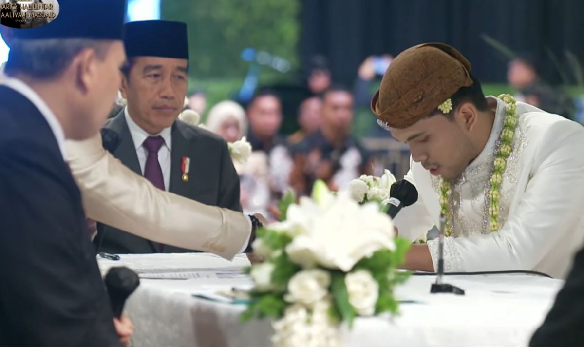 Intip Yuk! Jokowi & Bamsoet Jadi Saksi Nikah Thariq Halilintar-Aaliyah Massaid