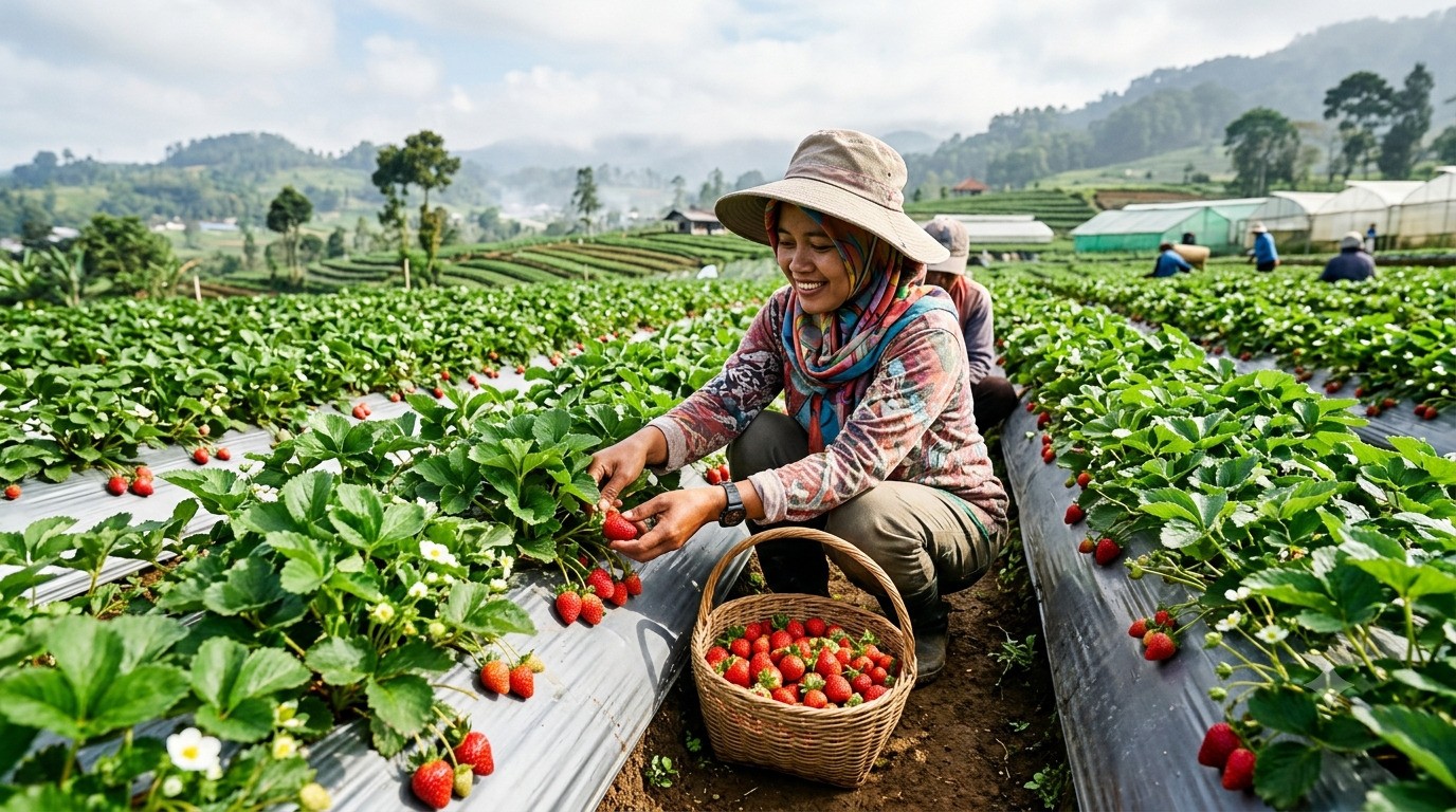 Bukan Cuma Cantik, Stroberi Ternyata Punya Segudang Rahasia Kesehatan yang Jarang Diketahui!
