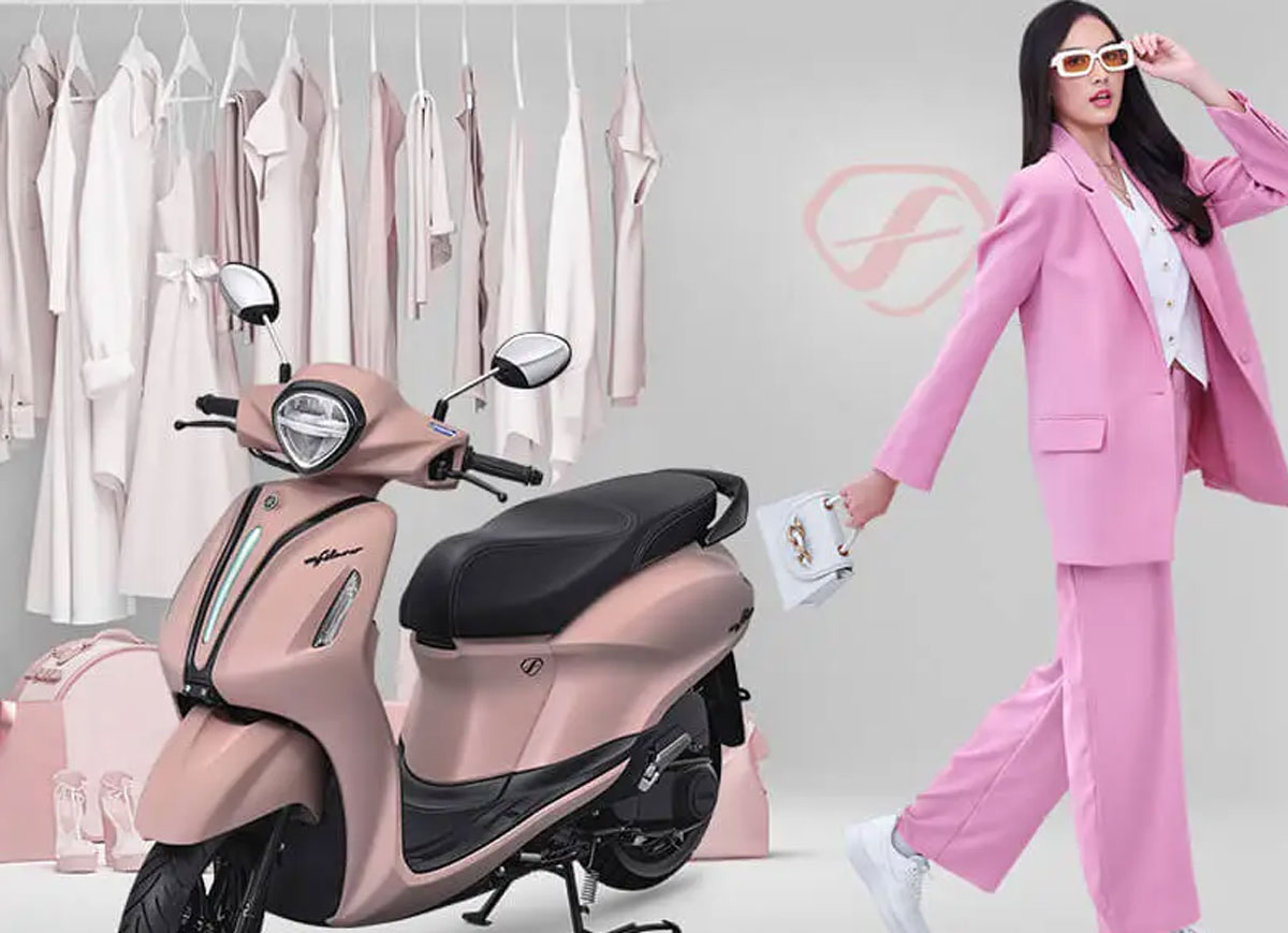 Yamaha Grand Filano 2025: Pilihan Gaya dan Teknologi dalam Balutan Warna Pink Mauve yang Menggoda