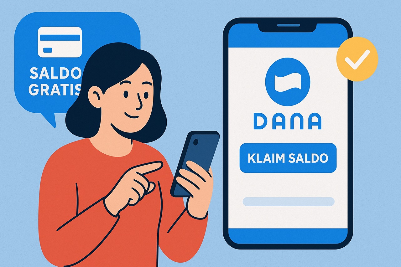 Nomor HP Anda Beruntung? Saldo DANA Gratis Nunggu Kamu di Aplikasi Malam Minggu Ini