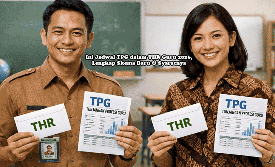 Resmi Mengarah Cair! Ini Jadwal TPG dalam THR Guru 2026, Lengkap Skema Baru & Syaratnya