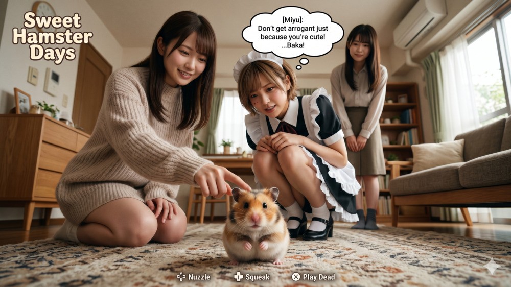 Siap-siap Baper! Sweet Hamster Days Bawa Genre Dating Sim ke Level Berbeda