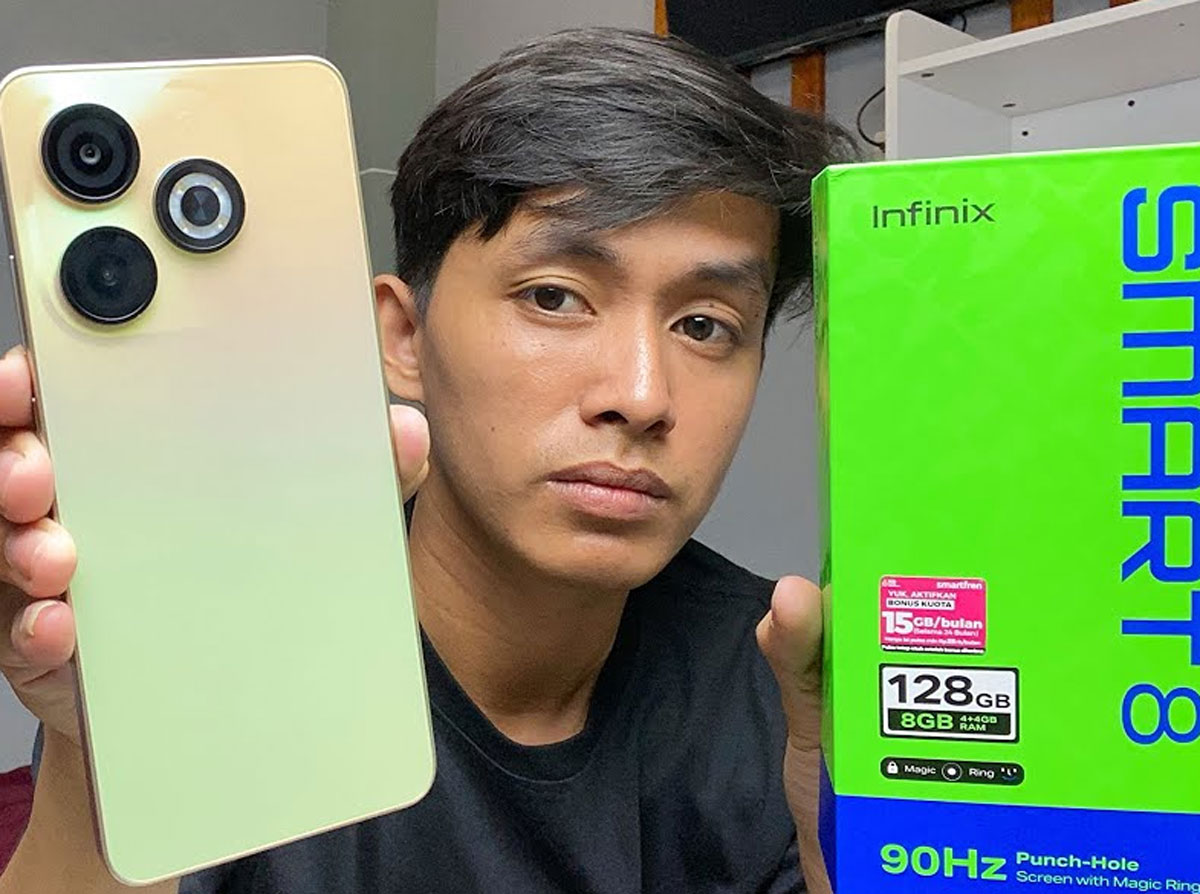 Infinix Smart 8: HP Sejutaan dengan Memori 128 GB dan Baterai 5.000 mAh, Solusi Pintar untuk Pengguna Hemat