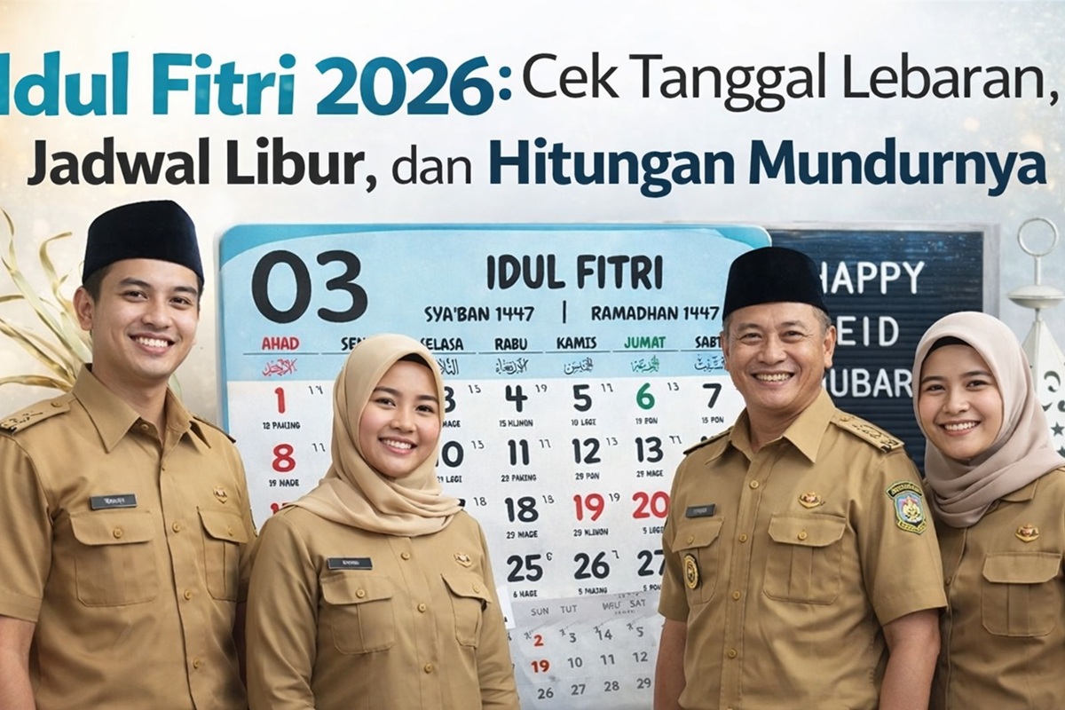 Ada WFA dan Cuti Bersama, Ini Jadwal Lengkap Libur Idulfitri 2026 Bagi Sekolah, Pemerintahan, dan Swasta