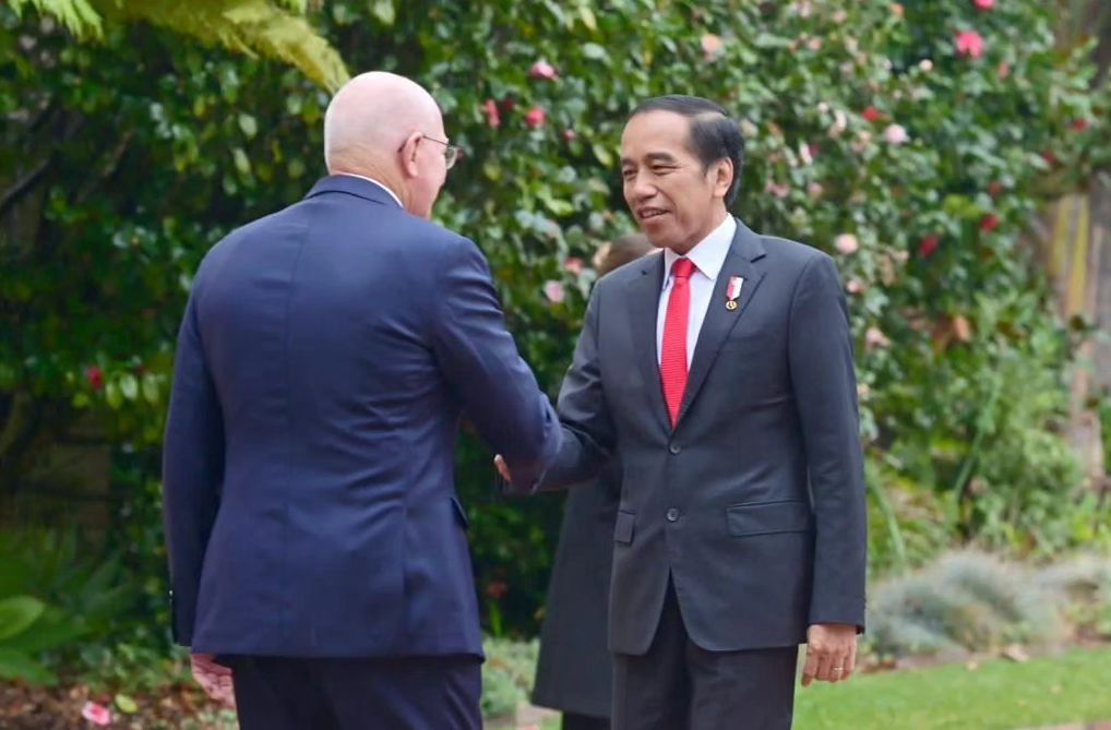 Kunjungan Kenegaraan Presiden Jokowi Temui David Hurley