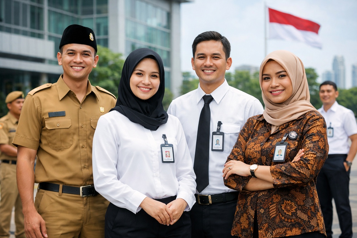 Aturan Seragam Dinas ASN, PNS hingga PPPK Paruh Waktu Tak Lagi Berbeda