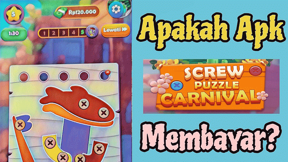Game Puzzle Screw: Membongkar Rahasia Cuan DANA Rp300 Ribu Per Hari di Aplikasi 'Satu Perusahaan'