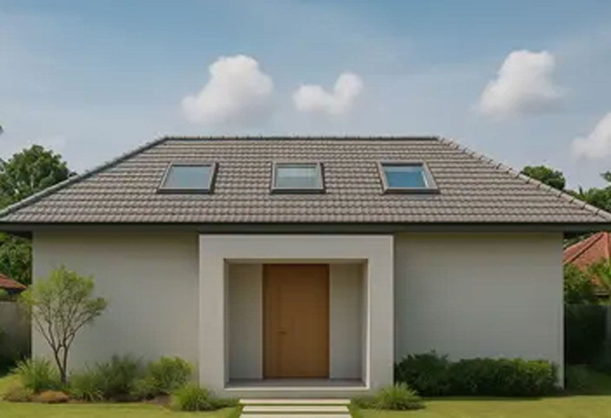Rumah Tanpa Jendela Depan dengan Skylight: Solusi Cerdas untuk Hunian Terang dan Estetik