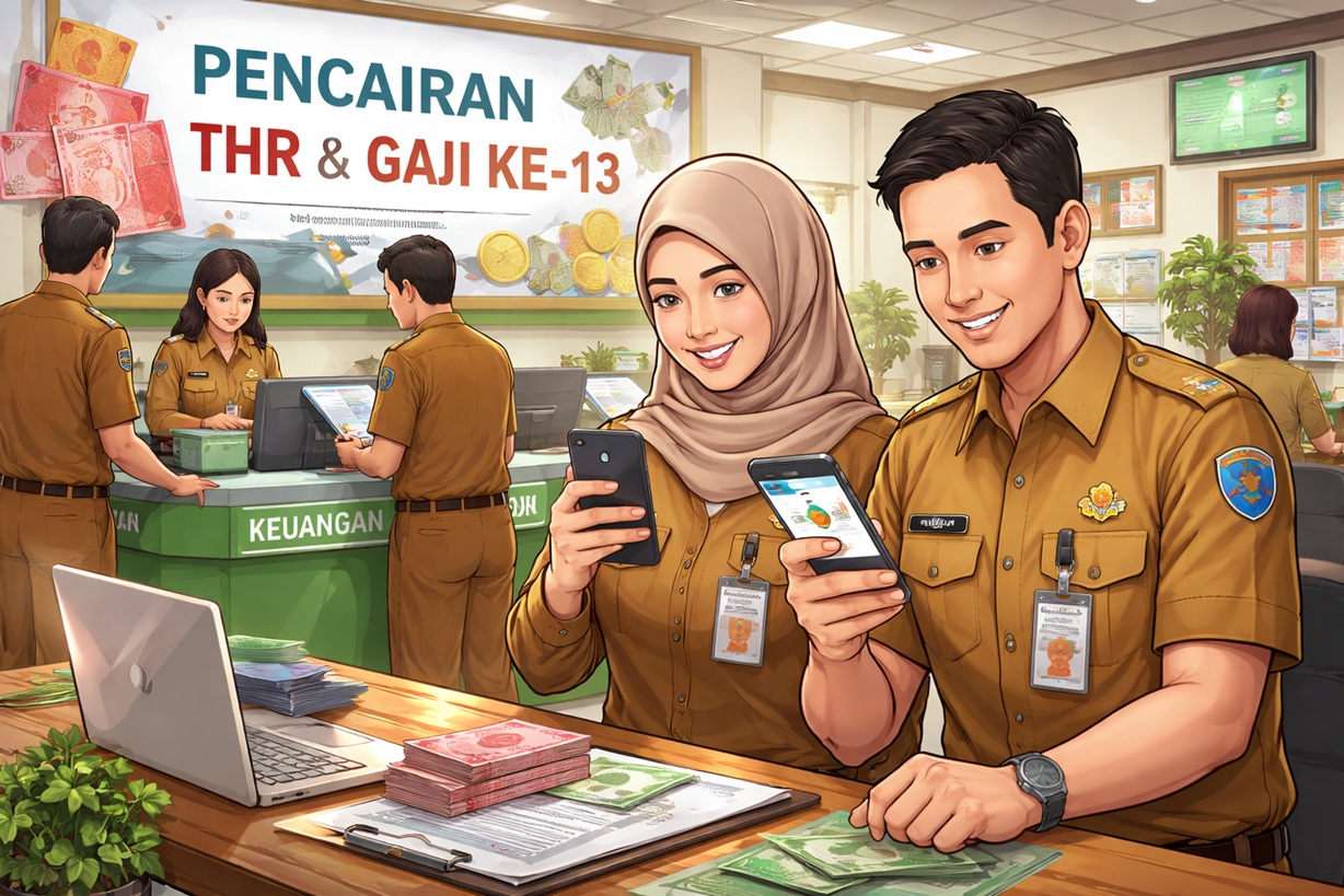 Daftar Guru ASN Penerima THR TPG 100 Persen