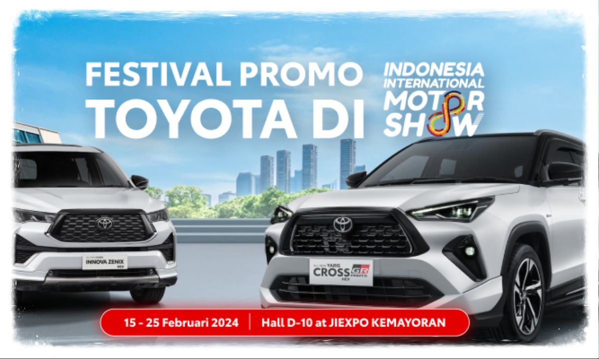 Toyota Berikan Diskon Besar-Besaran di Indonesia International Motor Show 2024