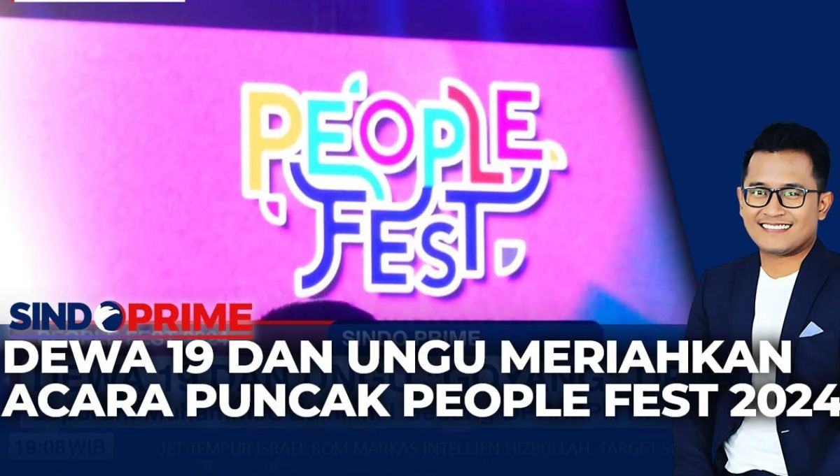 Dewa 19 Tutup Manis People Fest 2024 dengan 'Pangeran Cinta'