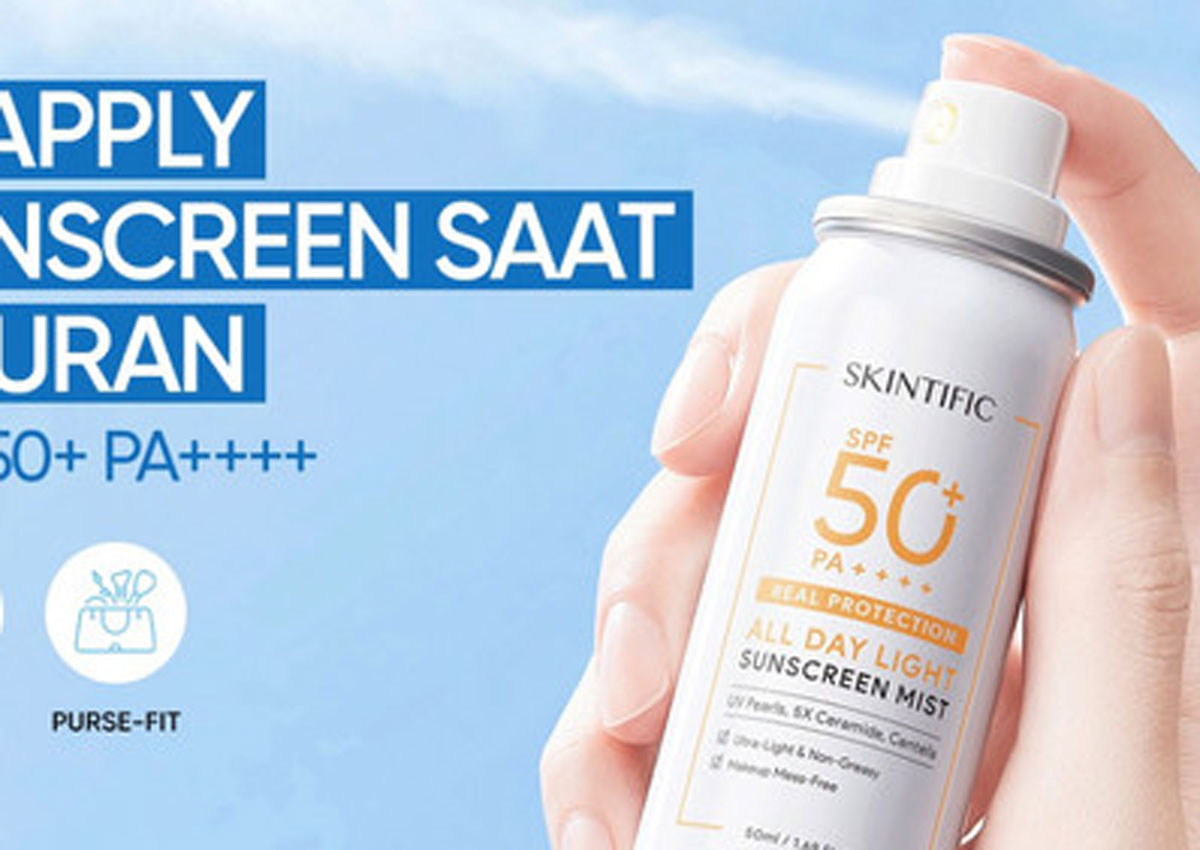 Rekomendasi Sunscreen Spray Terbaik: THE ORIGINOTE Niaceramide Sunscreen Mist, Pelindung Kulit Tanpa Whitecast