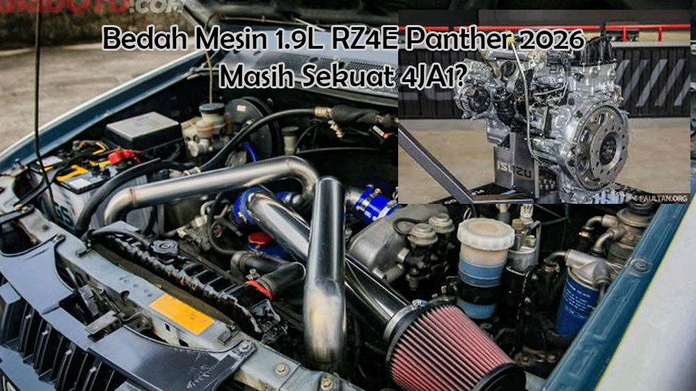 Bedah Mesin 1.9L RZ4E Panther 2026: Masih Sekuat 4JA1? Ini Rahasia Ketangguhannya!