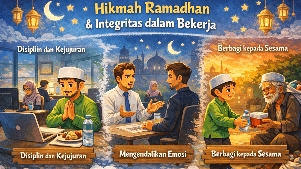 Hikmah Ramadhan yang Sering Terlupakan: Cara Puasa Membentuk Integritas Kerja dan Keikhlasan Hidup