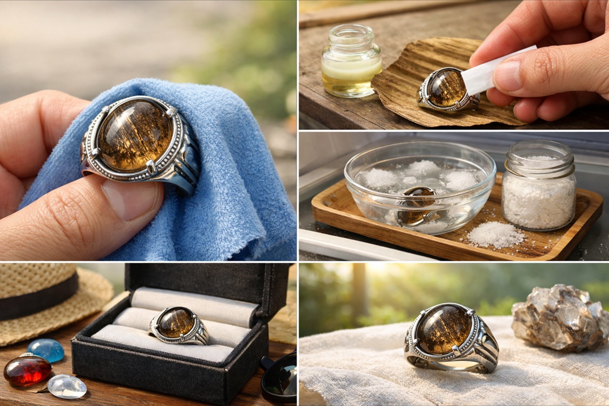 Cara Merawat Batu Kecubung Teh agar Tetap Berkilau dan Awet