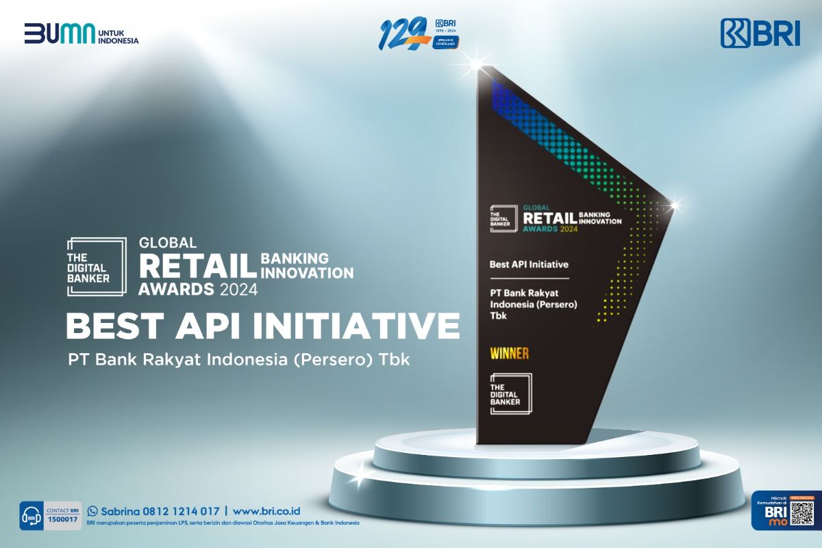 BRIAPI Raih Best API Initiative di Global Retail Banking Innovation Awards 2024