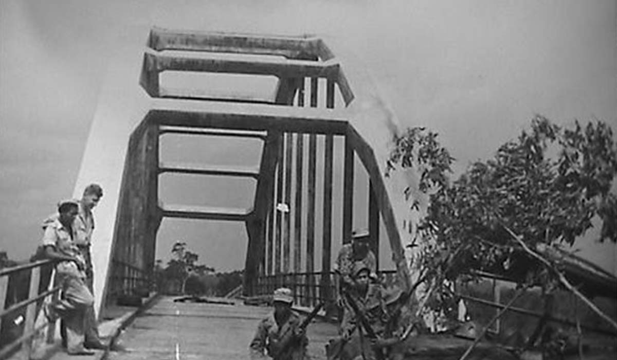Sejarah di Musi Banyuasin, Jembatan tertua di Desa Teluk I Kecamatan Lais, Generasi Muda Wajib tau Nih !