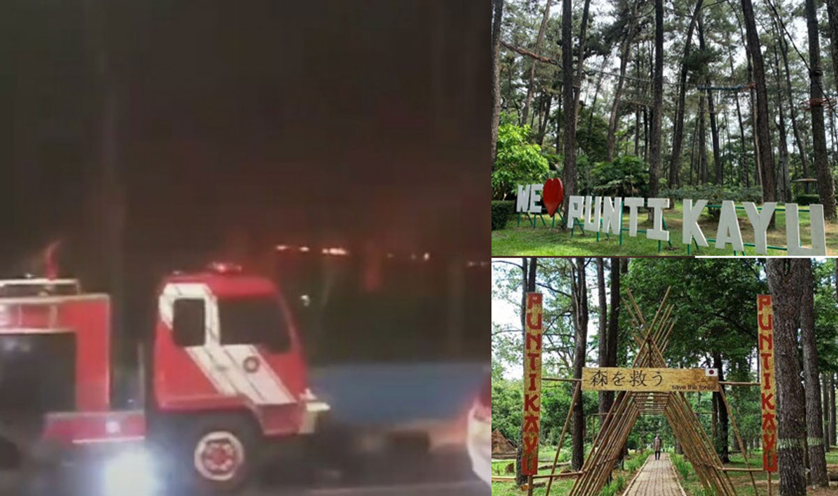 Api Melalap Taman Wisata Alam Punti Kayu Palembang, Kemacetan Lalu Lintas & Respon Cepat Pemadam Kebakaran