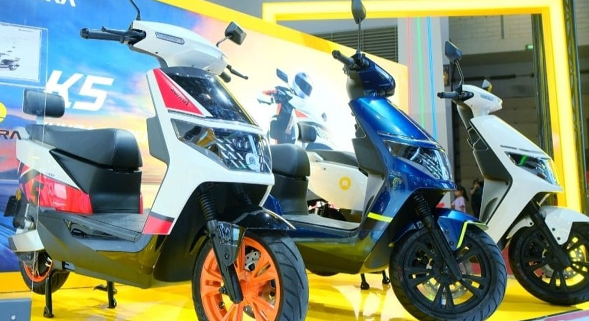 Motor Listrik Sunra Debut di Jakarta Fair 2024: Teknologi Waterproof Jadi Sorotan