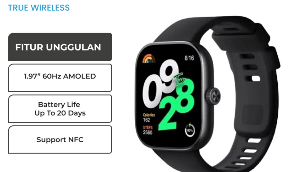Kamu Ingin Solusi Tepat untuk Kebutuhan Kebugaran & Kesehatan? Bisa Pakai Xiaomi Redmi Watch 4 Luar Biasa!