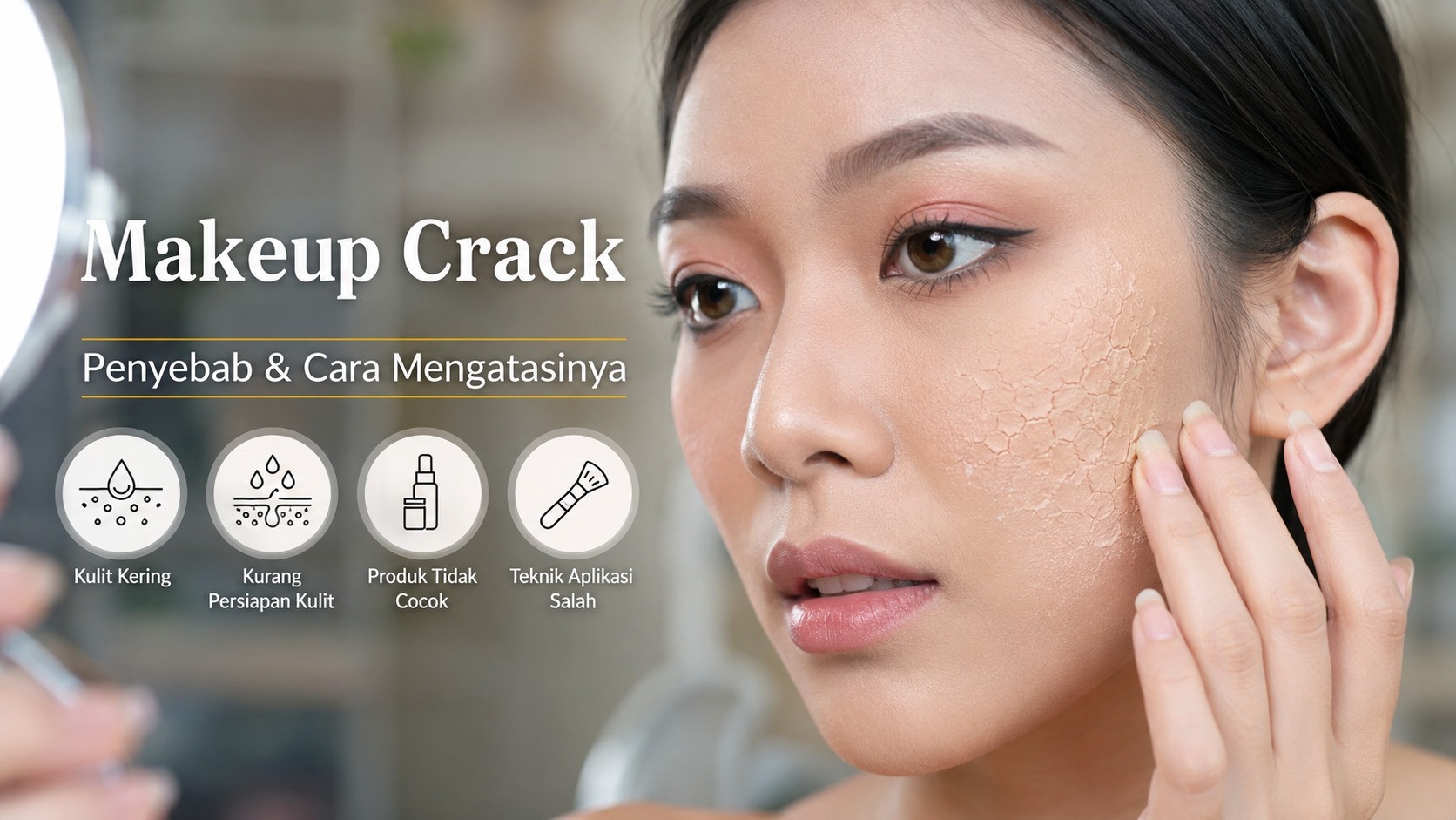 Makeup Awet dan Anti Pecah, Ini Langkah yang Wajib Dilakukan