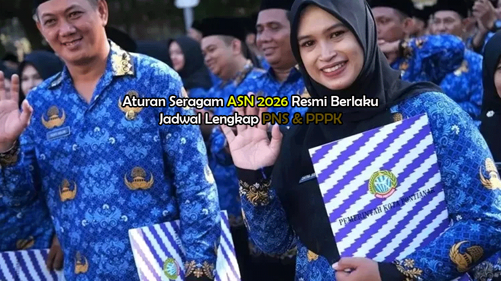 Aturan Seragam ASN 2026 Resmi Berlaku: Jadwal Lengkap PNS & PPPK