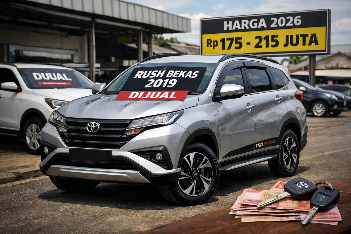 Harga Toyota Rush Bekas 2019 Masih Stabil di 2026, Ini Rentang dan Penentunya