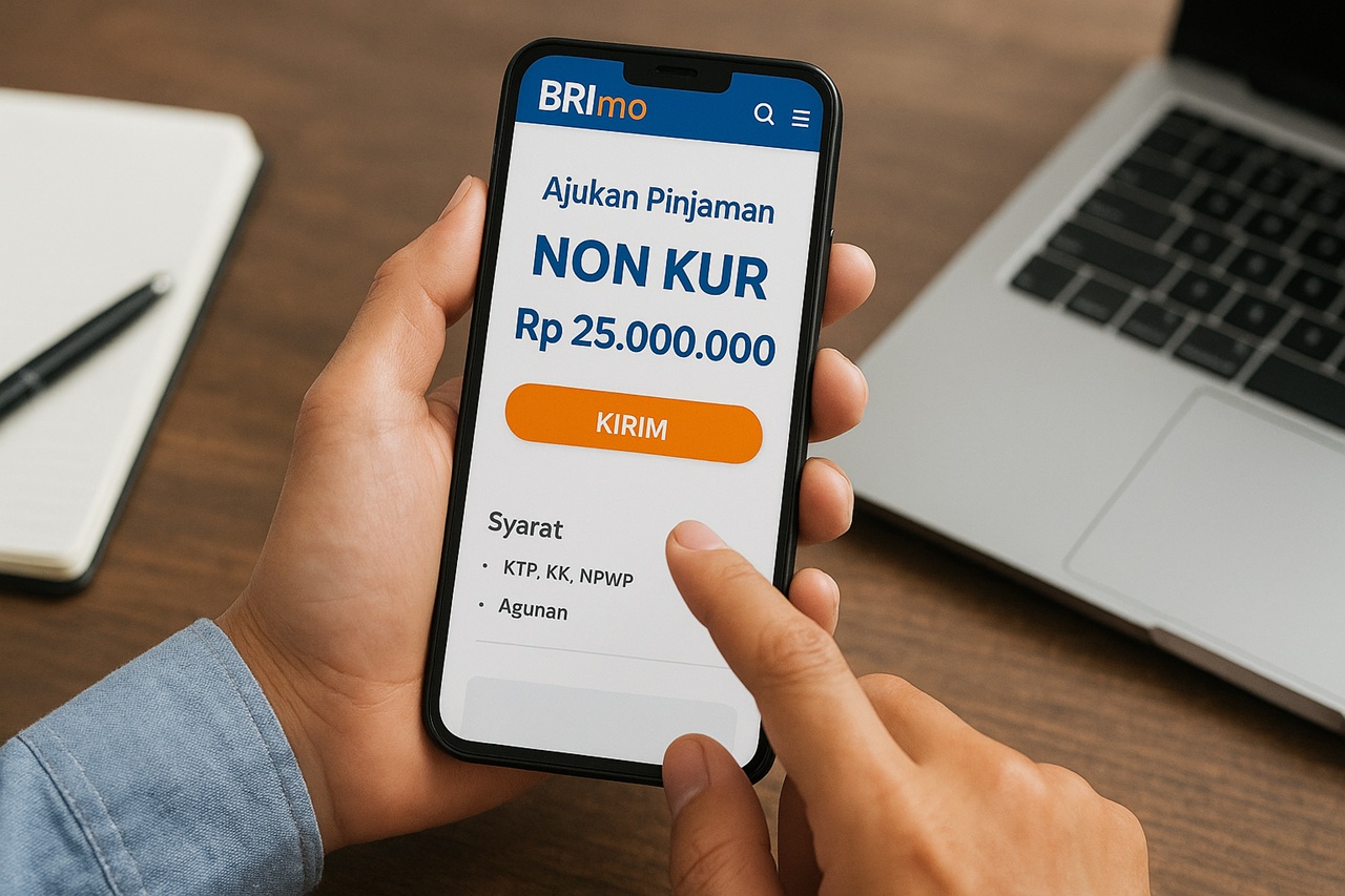 Pinjaman NON KUR BRI 2025: Plafon hingga Rp250 Juta, Pengajuan Bisa dari Rumah