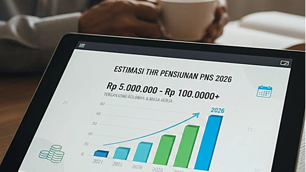 THR Pensiunan PNS 2026 Diperkirakan Cair Maret! Ini Perkiraan Nominal Lengkap per Golongan