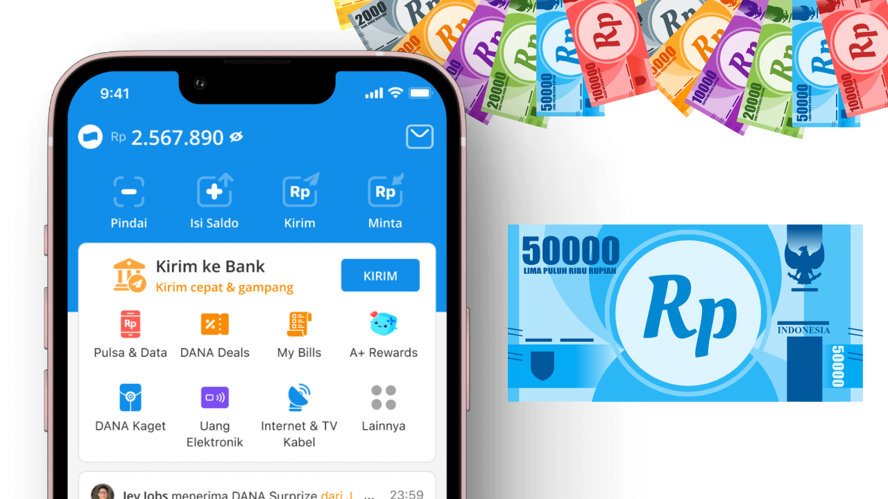 Siap-Siap! Link DANA Kaget Siang Ini Muncul, Begini Langkah Kilat Klaim Saldo Gratis